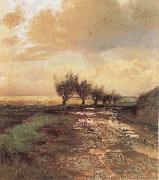 Alexei Savrasov A Country Road oil painting reproduction
